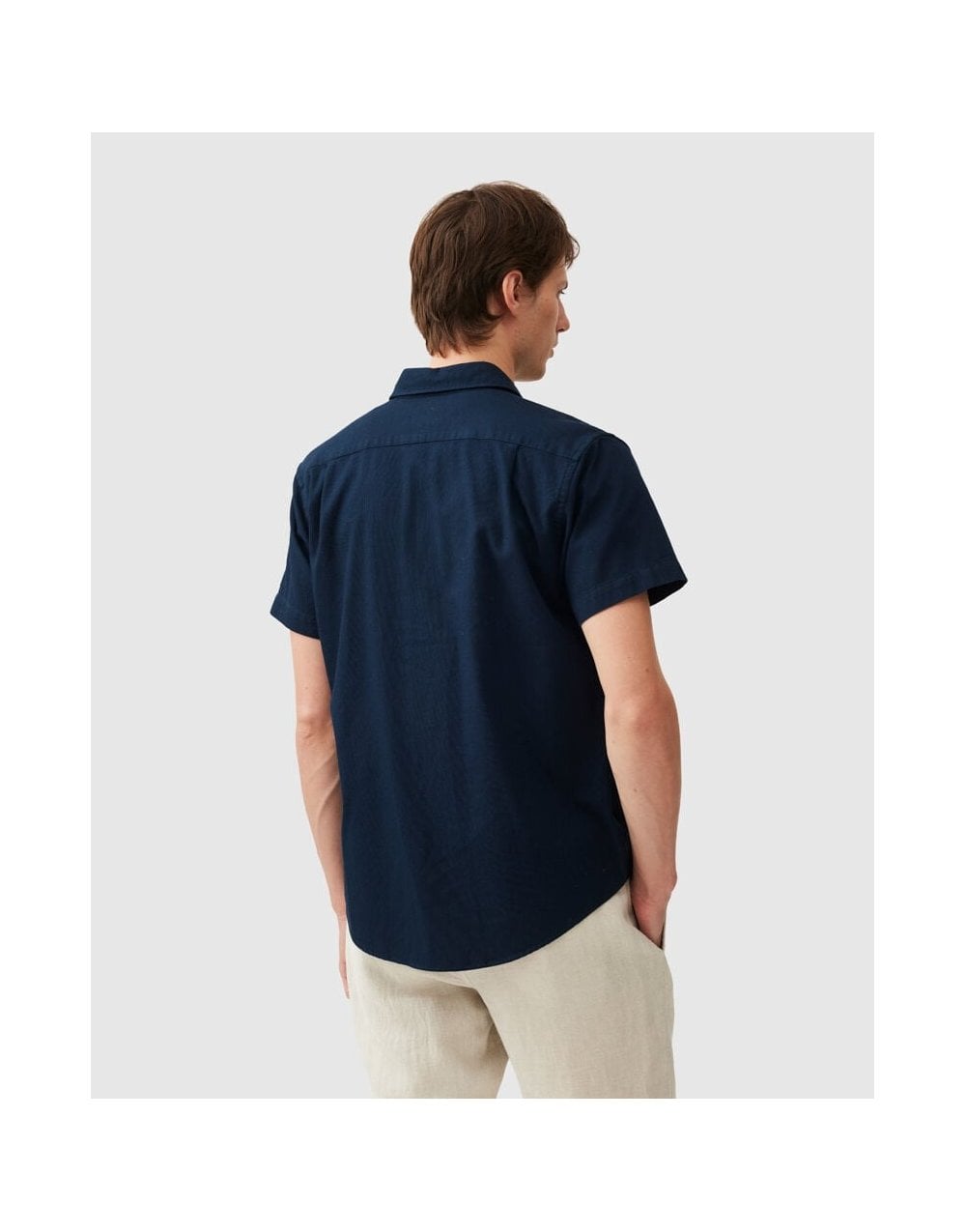 Young Ideas/Henmores - Airtex Short Sleeve Shirt - ink - M