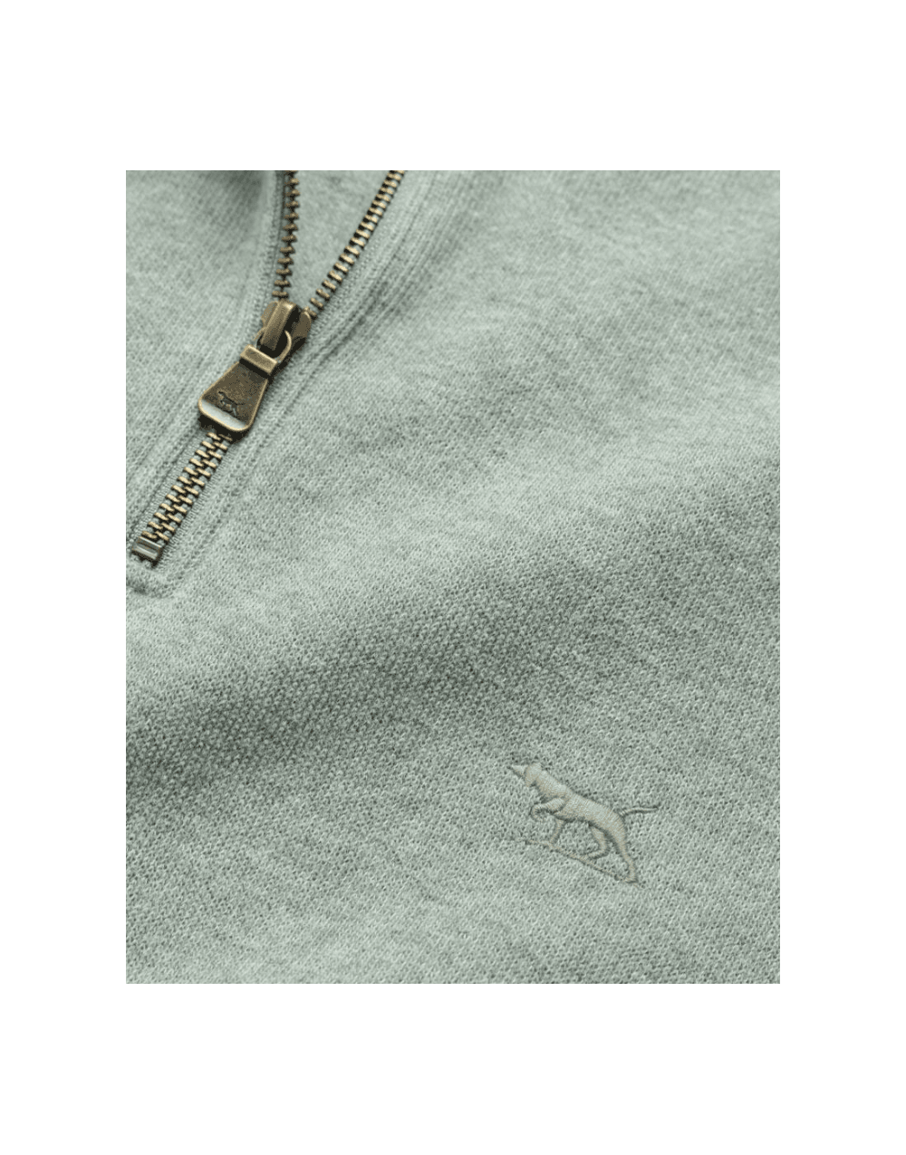 Young Ideas/Henmores - Alton Avenue 1/4 Zip Knit - Eclipse Blue - M