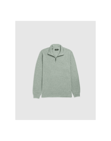 Young Ideas/Henmores - Alton Avenue 1/4 Zip Knit - Eclipse Blue - M