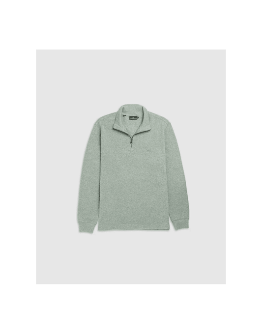 Young Ideas/Henmores - Alton Avenue 1/4 Zip Knit - Eclipse Blue - M