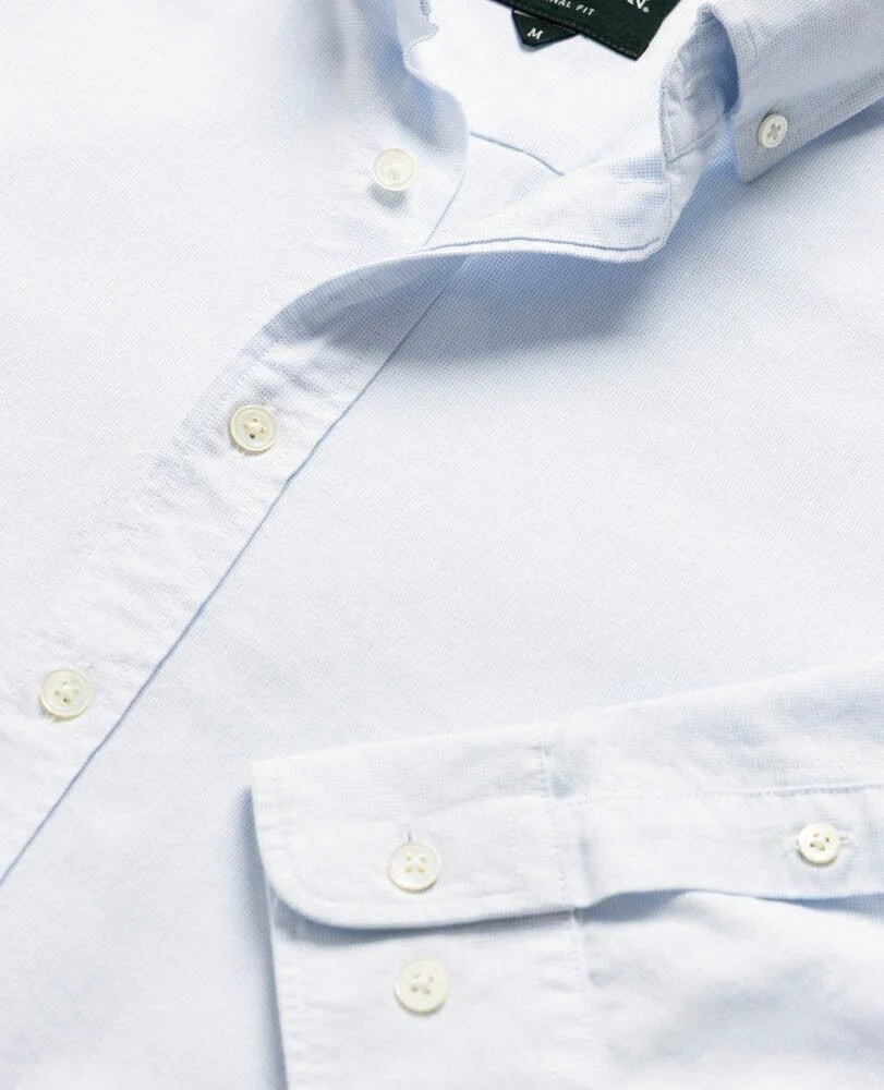 Young Ideas & Henmores - Cambridge Shirt - Sky - S