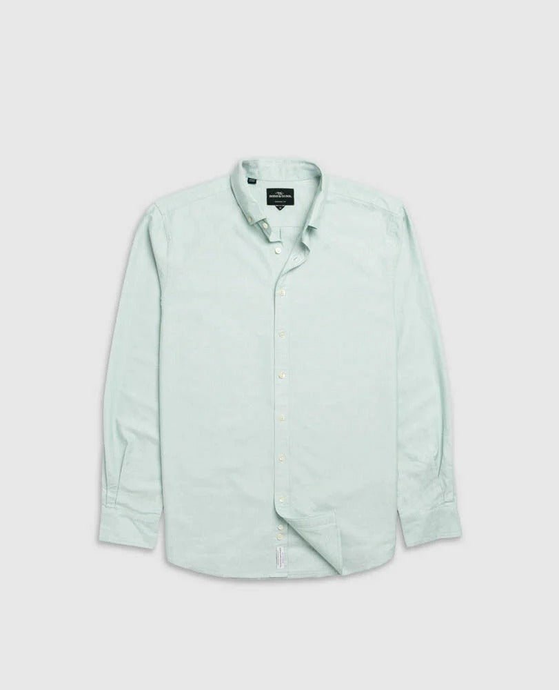 Young Ideas & Henmores - Cambridge Shirt - Fern - M
