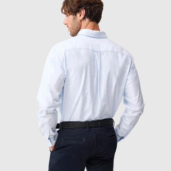Young Ideas & Henmores - Cambridge Shirt - Sky - S