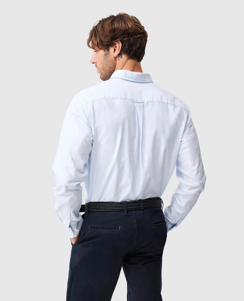 Young Ideas & Henmores - Cambridge Shirt - Sky - S