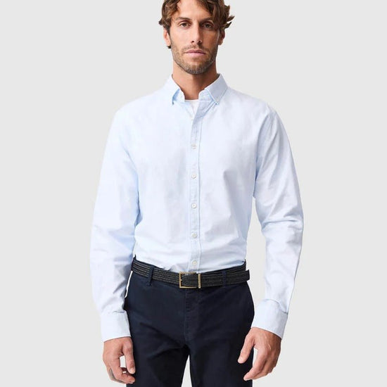 Young Ideas & Henmores - Cambridge Shirt - Sky - S
