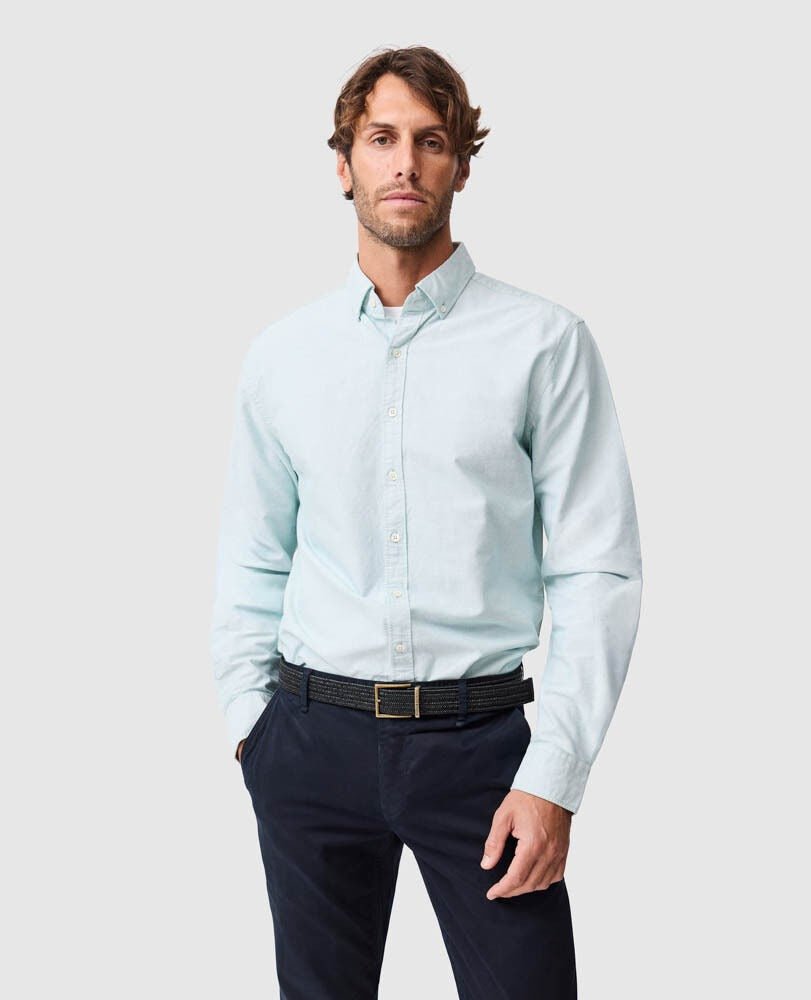 Young Ideas & Henmores - Cambridge Shirt - Fern - M