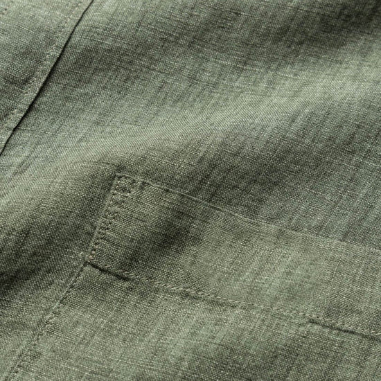 Young Ideas & Henmores - Coromandel Shirt - Kelp - M