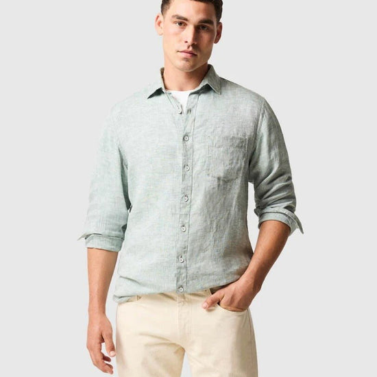 Young Ideas & Henmores - Coromandel Shirt - Moss - M