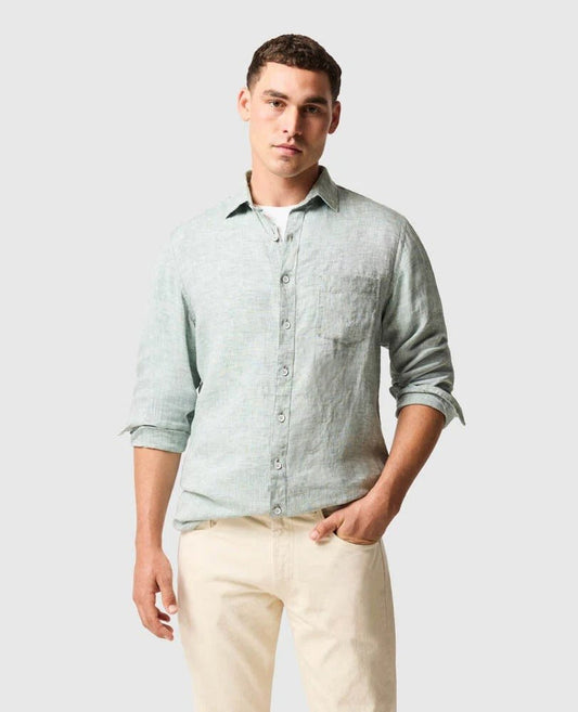 Young Ideas & Henmores - Coromandel Shirt - Moss - M