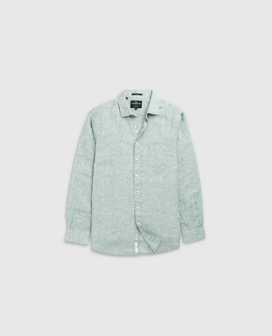 Young Ideas & Henmores - Coromandel Shirt - Moss - M