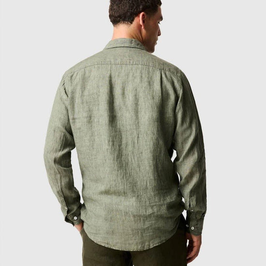 Young Ideas & Henmores - Coromandel Shirt - Kelp - M