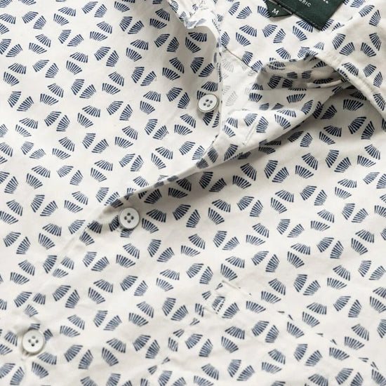 Young Ideas & Henmores - Crown Hill Short Sleeve Shirt - Royal - M