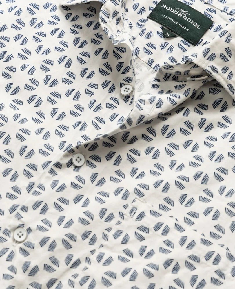Young Ideas & Henmores - Crown Hill Short Sleeve Shirt - Royal - M