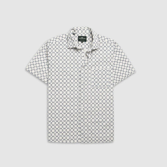 Young Ideas & Henmores - Crown Hill Short Sleeve Shirt - Royal - M