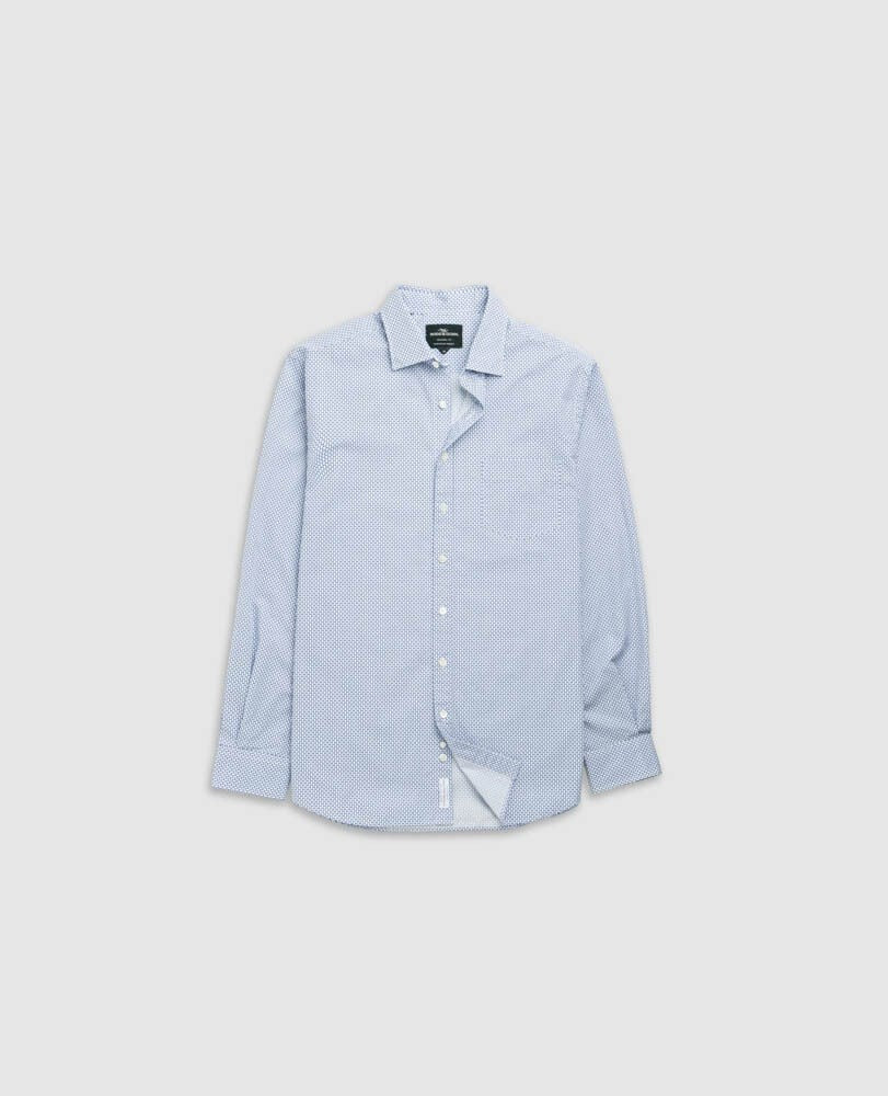 Young Ideas & Henmores -Edbrooke Hill Shirt -Sky -L