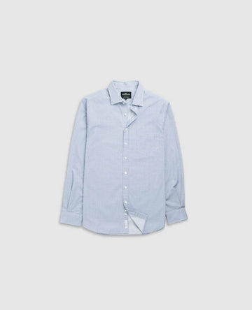 Young Ideas & Henmores -Edbrooke Hill Shirt -Sky -L