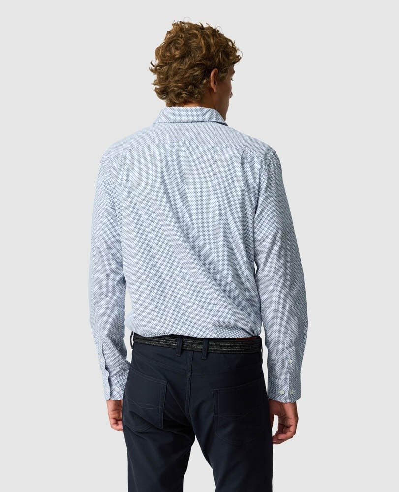 Young Ideas & Henmores -Edbrooke Hill Shirt -Sky -L