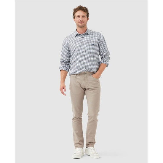 Young Ideas/Henmores - Gebbies Valley Long Sleeve Shirt - Cherry - M