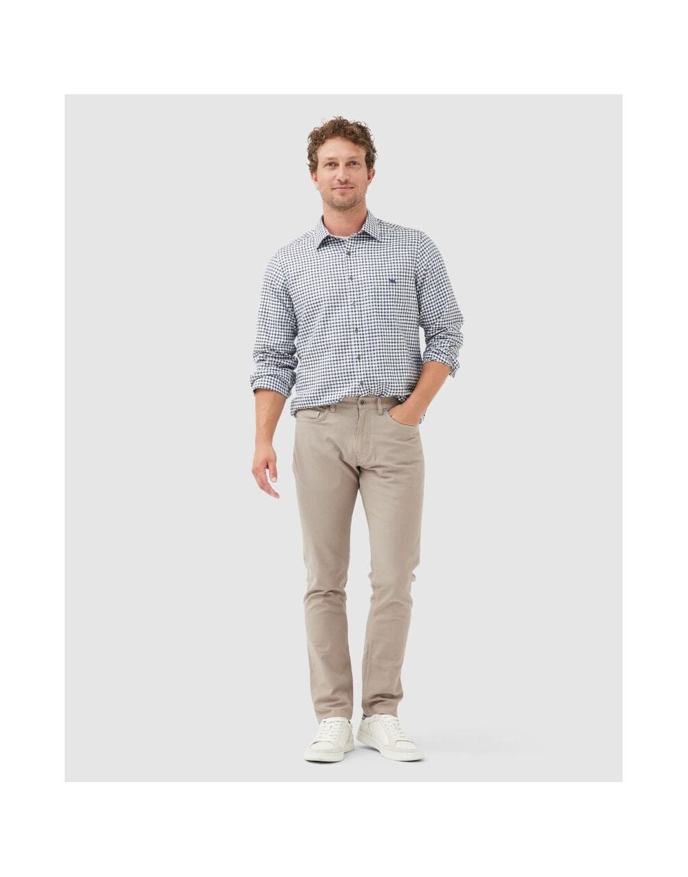 Young Ideas/Henmores - Gebbies Valley Long Sleeve Shirt - Cherry - M