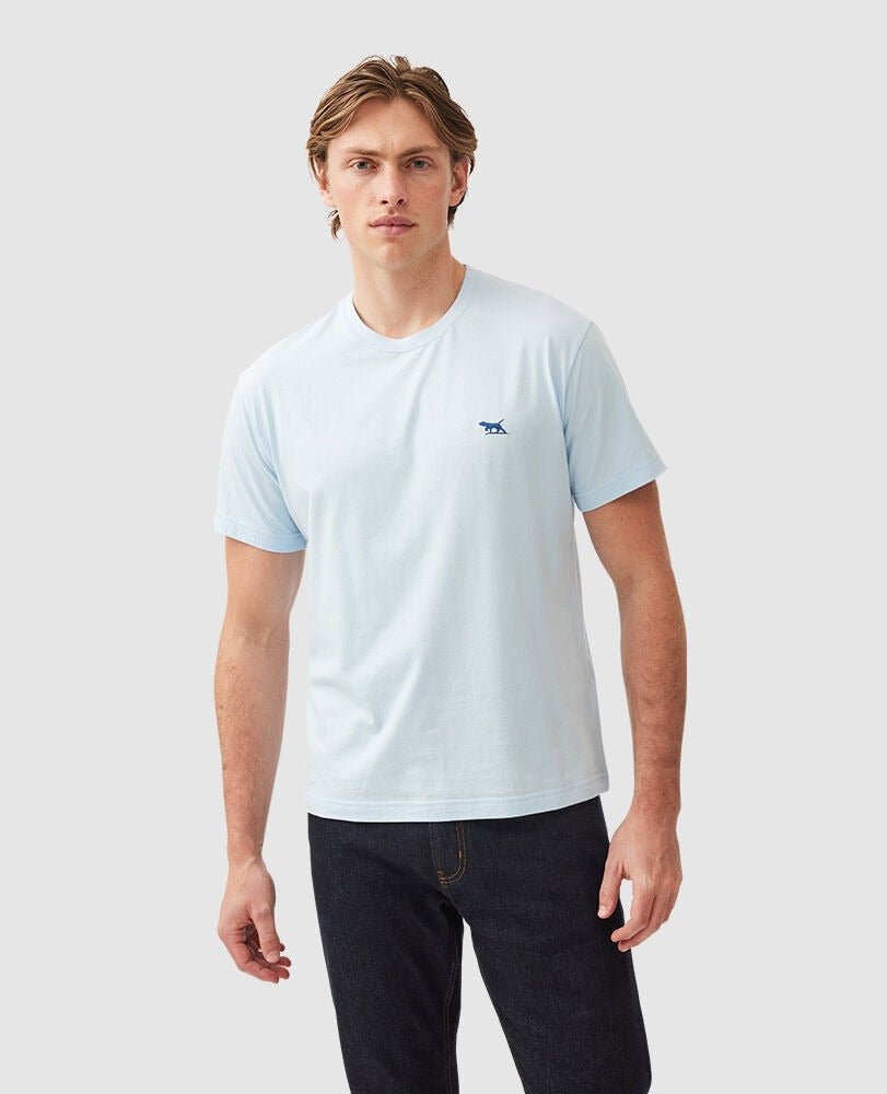 Young Ideas & Henmores - Gunn 2.0 T-Shirt - Ice Blue - M