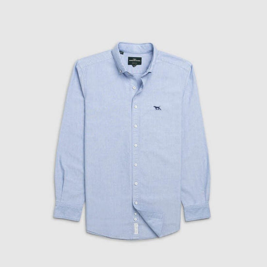 Young Ideas & Henmores -Gunn Oxford Shirt -Arctic -M