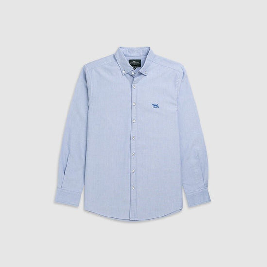 Young Ideas & Henmores -Gunn Oxford Shirt -Sky -M