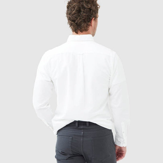 Young Ideas & Henmores -Gunn Oxford Shirt -Arctic -M