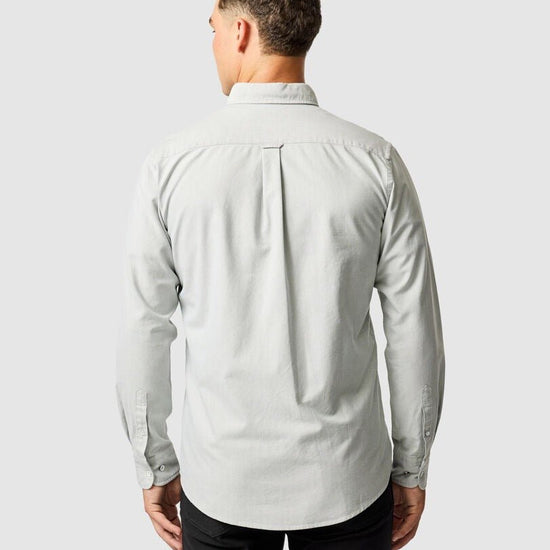 Young Ideas & Henmores -Gunn Oxford Shirt -Dusty Sage -S