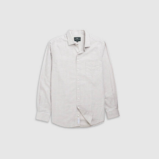 Young Ideas & Henmores -Mckerrow Sports Fit Shirt -Oat -L