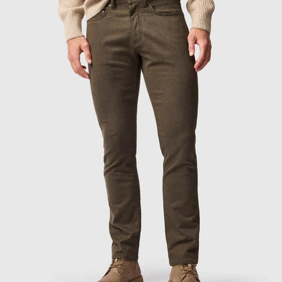 Young Ideas & Henmores -Motion Melange Straight Fit Jeans -Nutmeg Brown -34/32