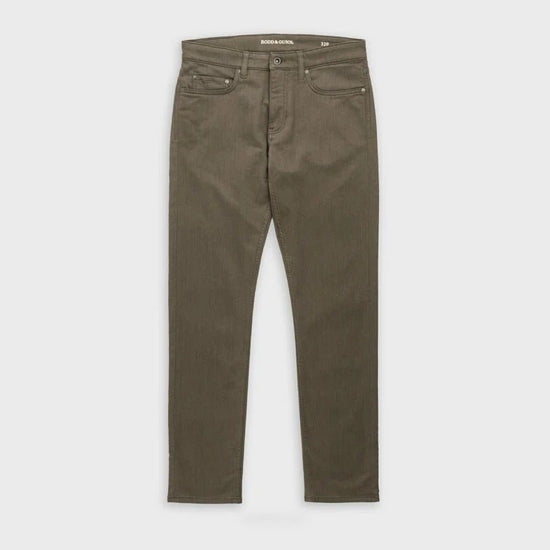 Young Ideas & Henmores -Motion Melange Straight Fit Jeans -Nutmeg Brown -34/32