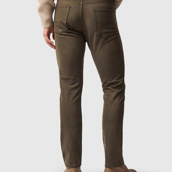 Young Ideas & Henmores -Motion Melange Straight Fit Jeans -Nutmeg Brown -34/32
