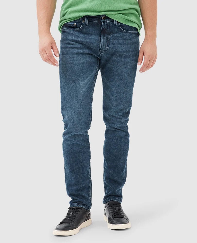 Young Ideas & Henmores - Owaka Straight Fit Jeans - True Blue - 32/32