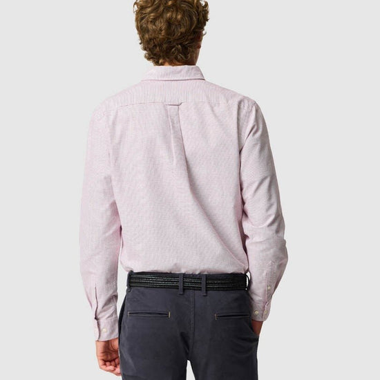 Young Ideas & Henmores -Oxford Crossing Shirt -Poppy -L