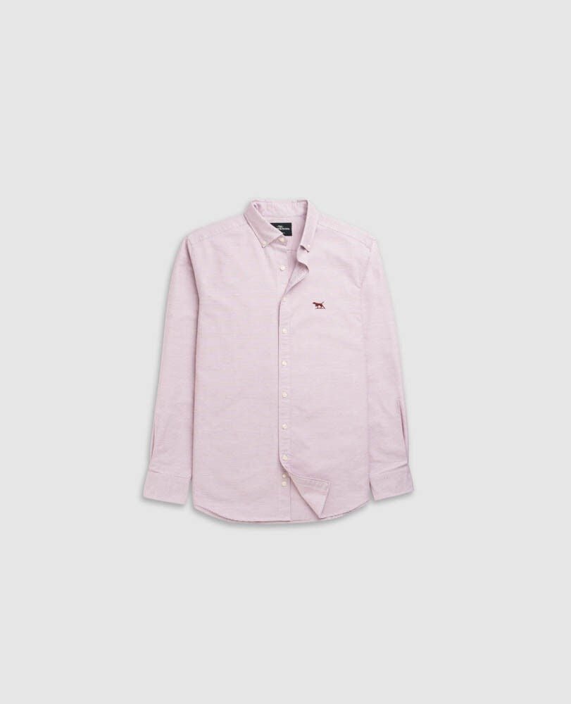 Young Ideas & Henmores -Oxford Crossing Shirt -Poppy -L