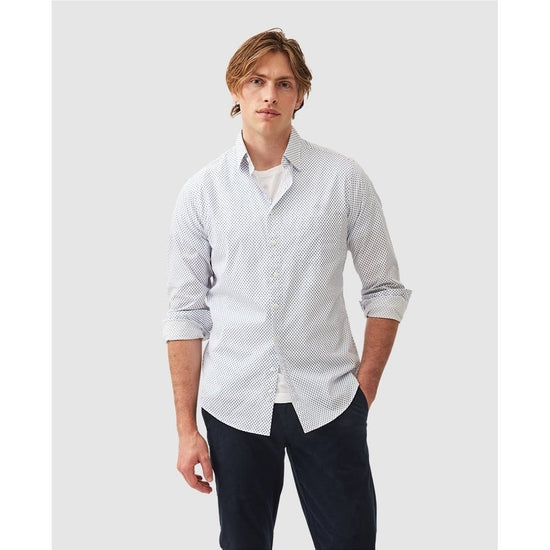 Young Ideas/Henmores - Samson Bay Shirt - Snow - M
