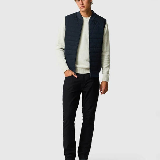 Young Ideas & Henmores -Woodside Gilet -Navy -L