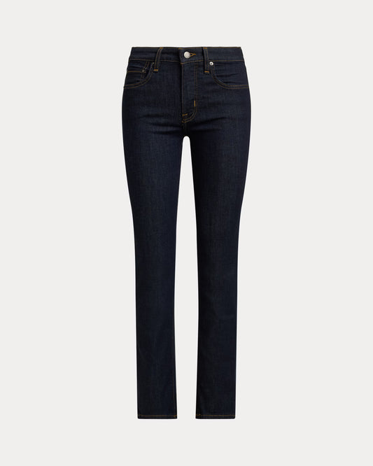 Woven Straight Jeans