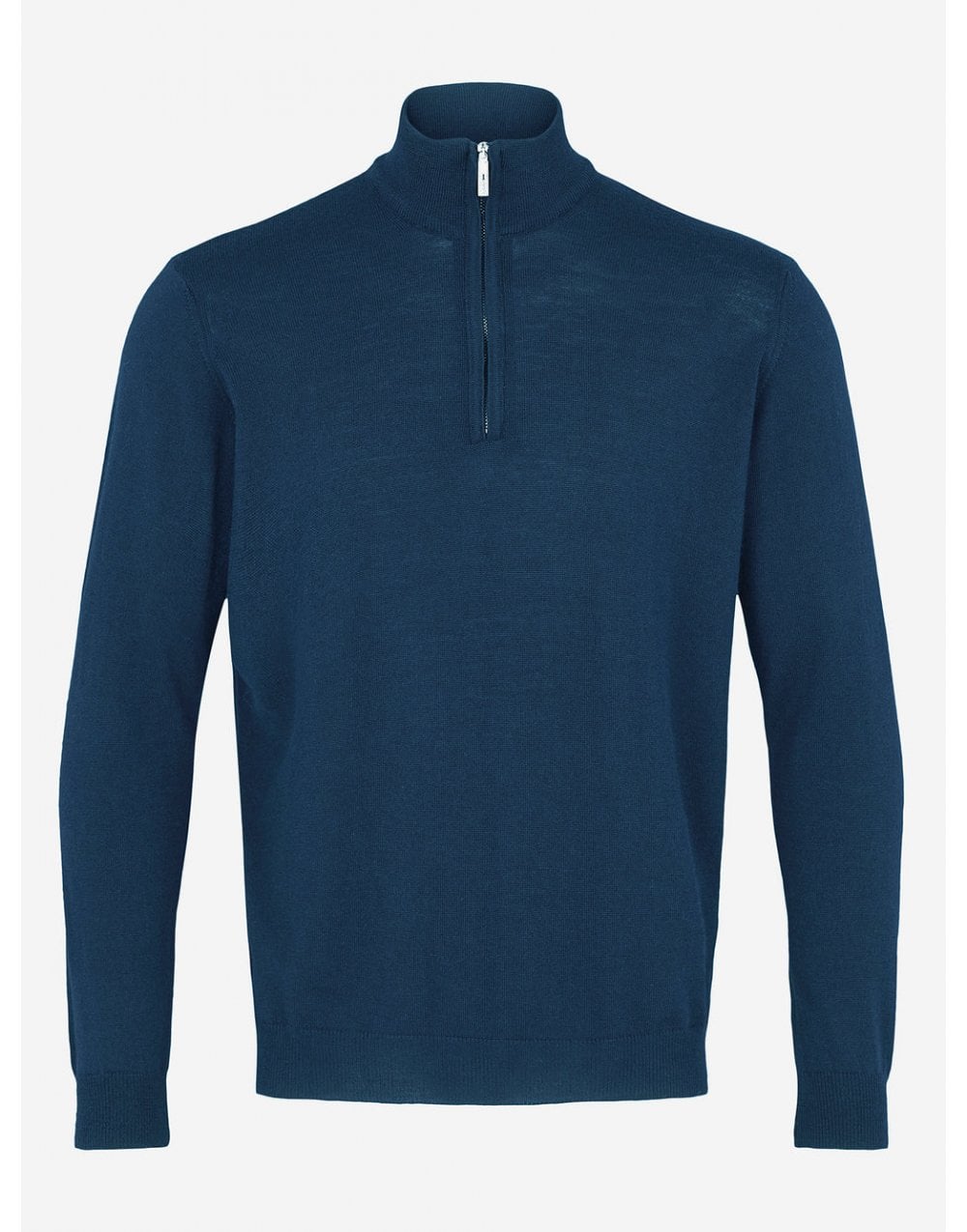 Young Ideas/Henmores - Ibro Cotton 1/4 Zip Knit - 20 Champagne Beige - M