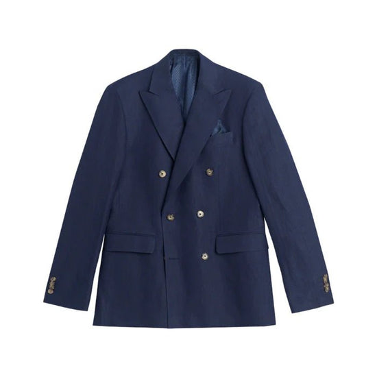 Young Ideas/Henmores - Star Napoli Triple Pocket Blazer - 590 Navy - 50