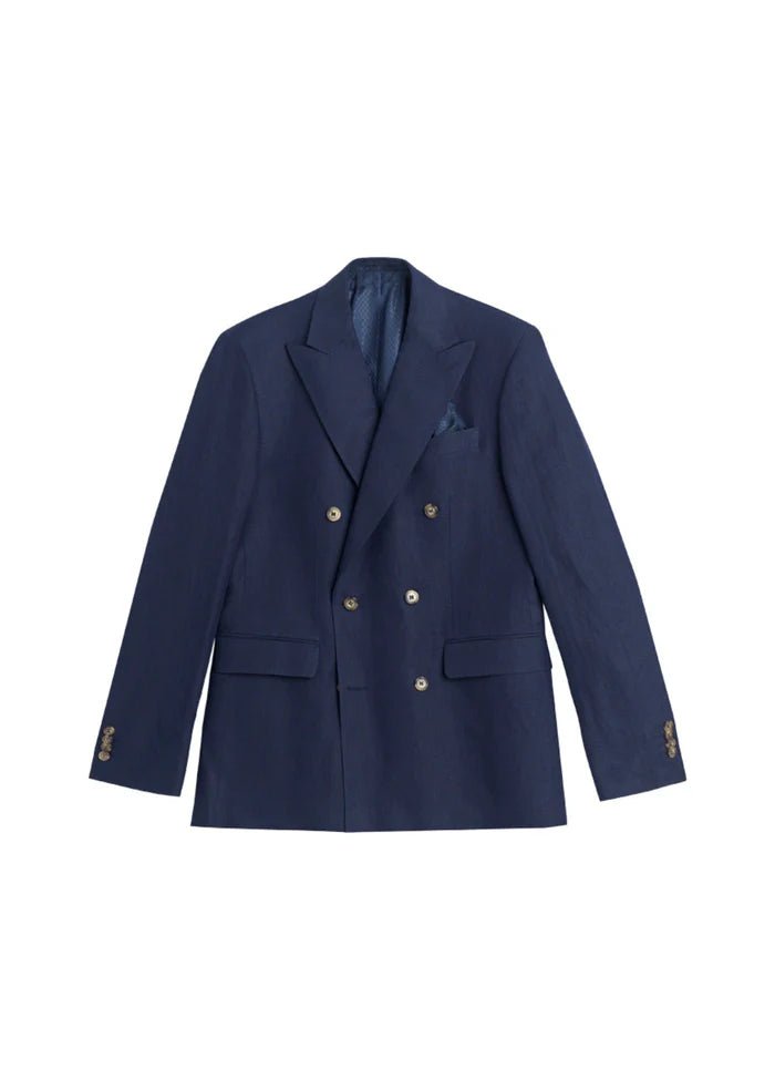Young Ideas/Henmores - Star Napoli Triple Pocket Blazer - 590 Navy - 50