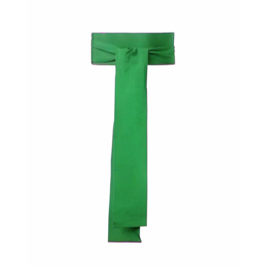 Young Ideas/Henmores - Chartreuse 10cm Ribbon Belt - 085 Chartreuse Green - OS