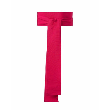 Young Ideas/Henmores - Fuchsia 10cm Ribbon Belt - 025 Fuchsia Pink - OS