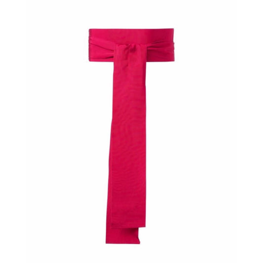 Young Ideas/Henmores - Fuchsia 10cm Ribbon Belt - 025 Fuchsia Pink - OS