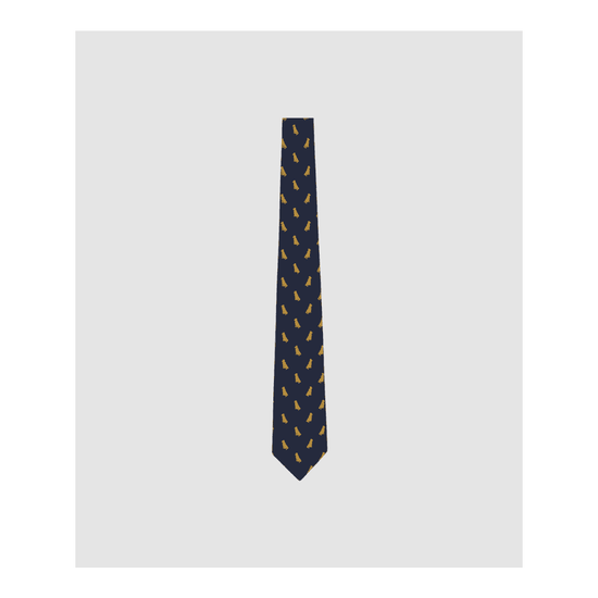 Young Ideas/Henmores - Ashford Silk Tie (Boxed) - 0403 Forest French Partridge - OS