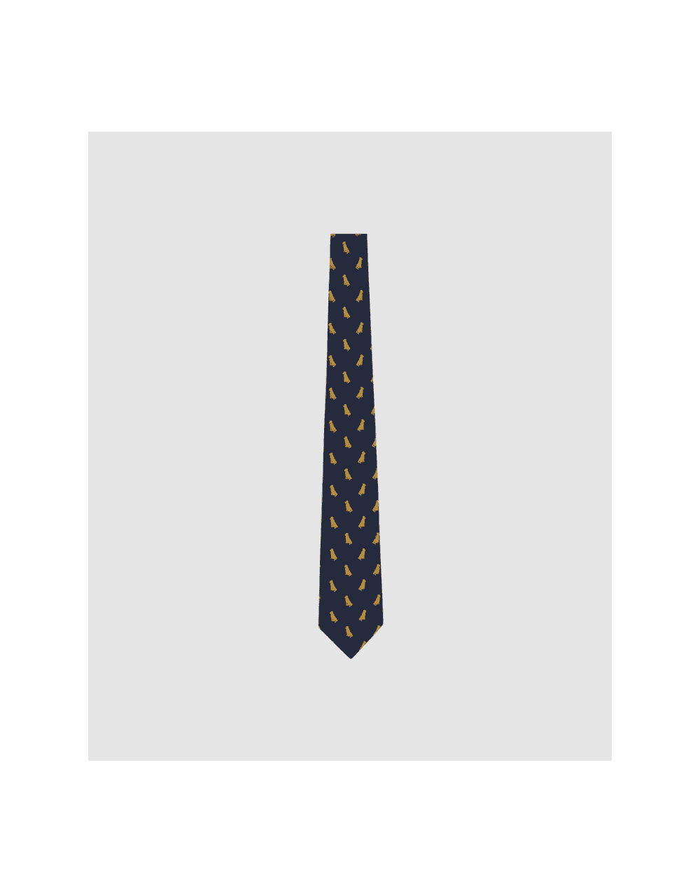 Young Ideas/Henmores - Ashford Silk Tie (Boxed) - 0403 Forest French Partridge - OS