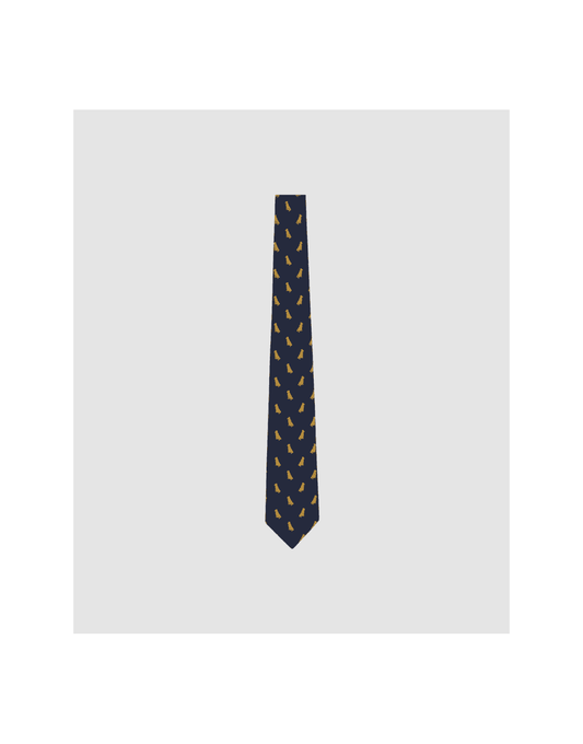 Young Ideas/Henmores - Ashford Silk Tie (Boxed) - 0403 Forest French Partridge - OS