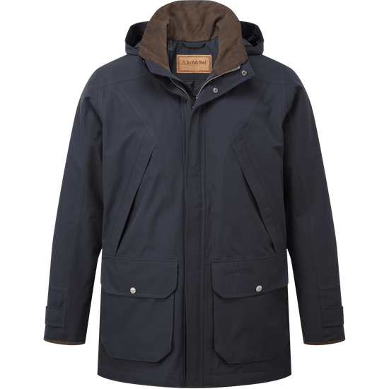 Young Ideas & Henmores -Barrow Country Coat -9604 Carbon Navy -38
