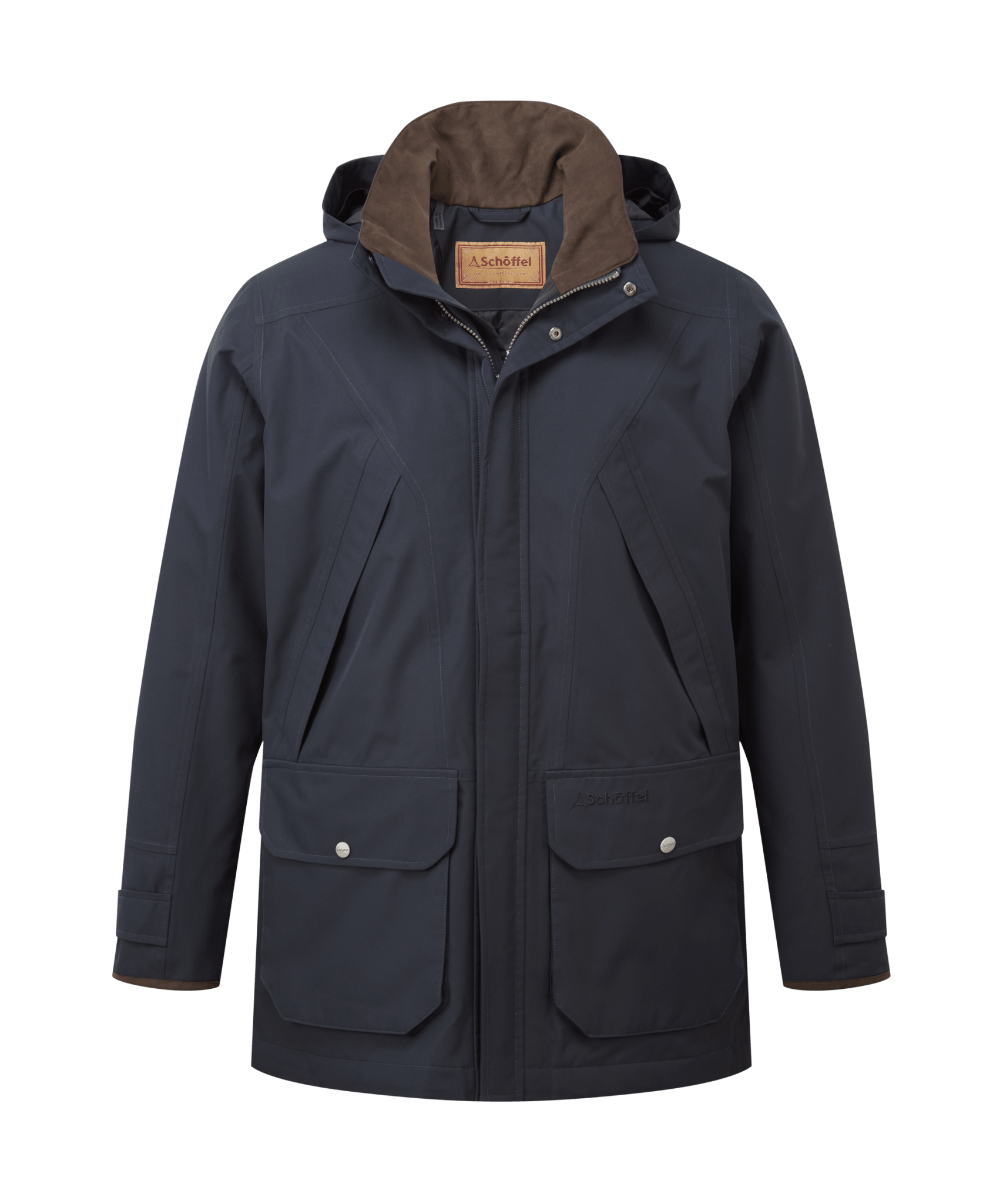 Young Ideas & Henmores -Barrow Country Coat -9604 Carbon Navy -38