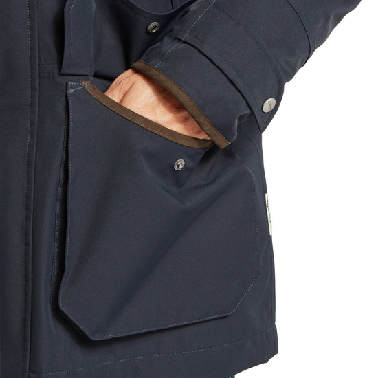 Young Ideas & Henmores -Barrow Country Coat -9604 Carbon Navy -38